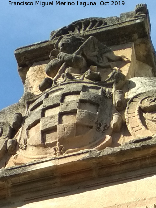 Casa de la Calle Luna y Sol n 16 - Casa de la Calle Luna y Sol n 16. Escudo