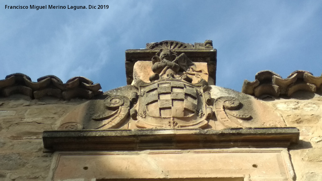 Casa de la Calle Luna y Sol n� 16 - Casa de la Calle Luna y Sol n� 16. Escudo