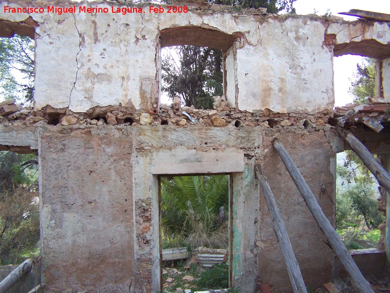 Cortijo de Martn Lechuga - Cortijo de Martn Lechuga. Fachada desde el interior del cortijo