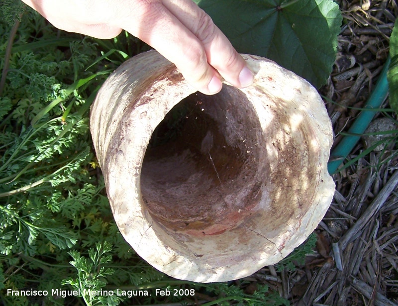 Cortijo de Martn Lechuga - Cortijo de Martn Lechuga. Tubera cermica