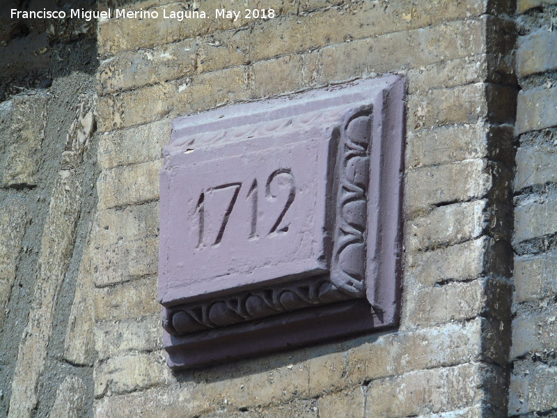 Casa de la Calle Jess del Calvario n 4 - Casa de la Calle Jess del Calvario n 4. Ao 1712