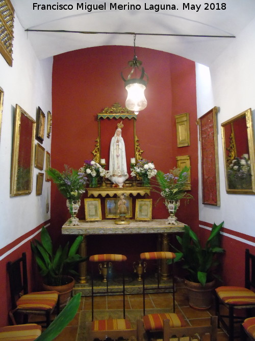 Casa del Santero de San Rafael - Casa del Santero de San Rafael. Capilla de la Virgen de Fátima