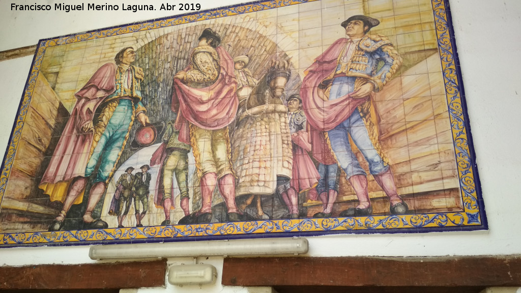 Plaza de Toros - Plaza de Toros. Azulejos