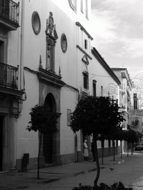 Convento de San Juan de Dios - Convento de San Juan de Dios. Foto antigua