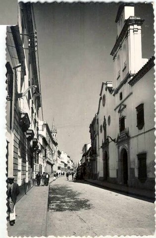 Convento de San Juan de Dios - Convento de San Juan de Dios. Foto antigua