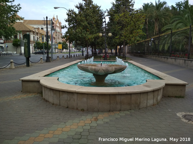 Fuente Exterior de la Plaza Coln - Fuente Exterior de la Plaza Coln. 