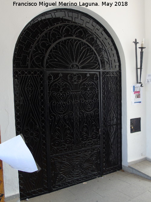 Palacio Ducal - Palacio Ducal. Puerta de hierro forjado