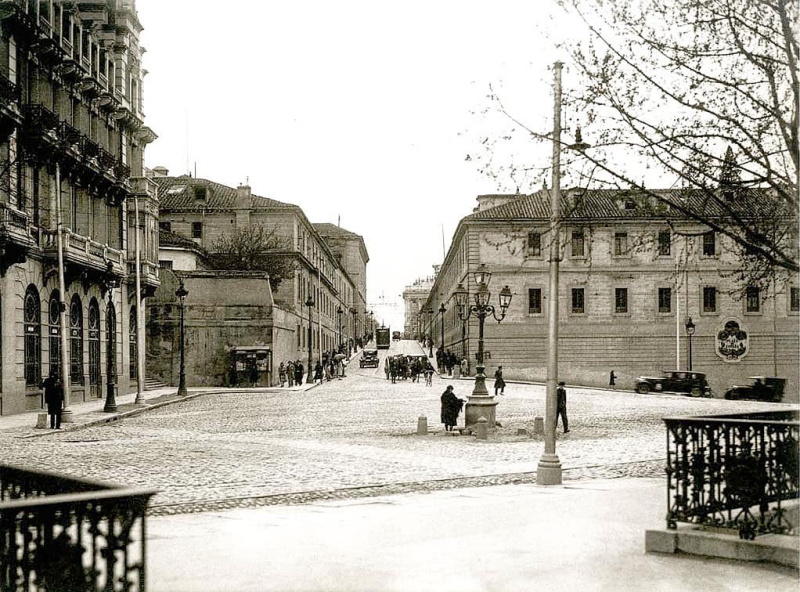 Plaza de Espaa - Plaza de Espaa. 1929