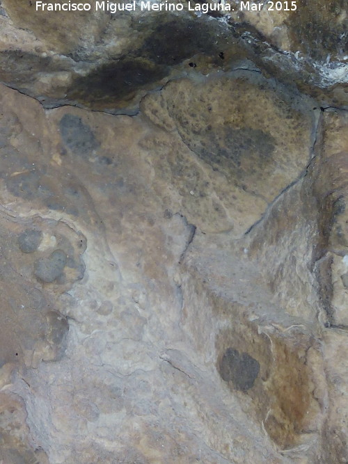Pinturas rupestres de la Cueva de los Herreros Grupo VIII - Pinturas rupestres de la Cueva de los Herreros Grupo VIII. Puntos negros