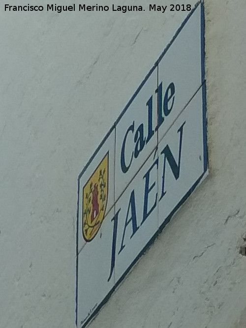 Calle Jan - Calle Jan. Placa