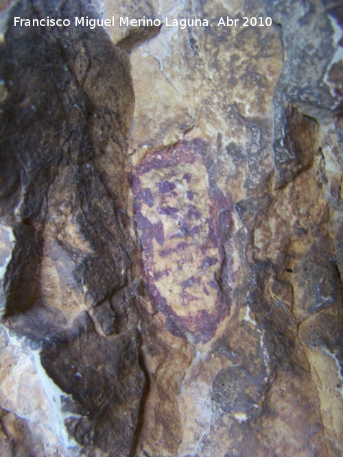 Pinturas rupestres de la Cueva de los Herreros Grupo V - Pinturas rupestres de la Cueva de los Herreros Grupo V. Figura