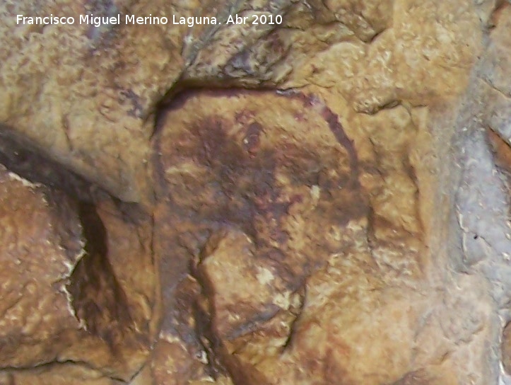 Pinturas rupestres de la Cueva de los Herreros Grupo V - Pinturas rupestres de la Cueva de los Herreros Grupo V. ndalo?