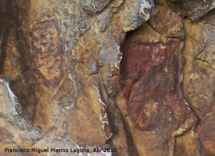Pinturas rupestres de la Cueva de los Herreros Grupo V - Pinturas rupestres de la Cueva de los Herreros Grupo V. Figuras