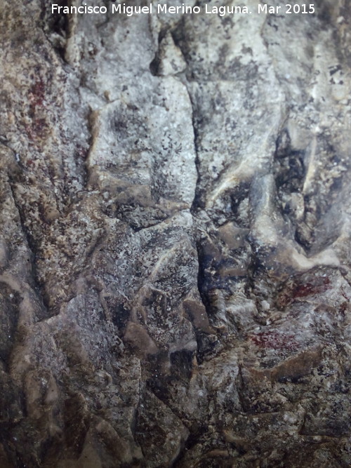 Pinturas rupestres de la Cueva de los Herreros Grupo IV - Pinturas rupestres de la Cueva de los Herreros Grupo IV. Barras