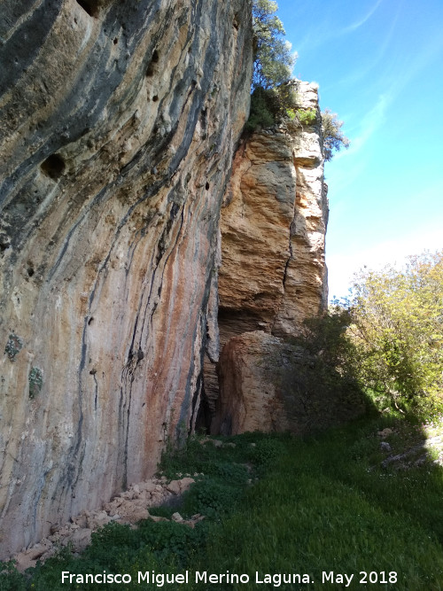 Pea de los Gitanos - Pea de los Gitanos. Pared