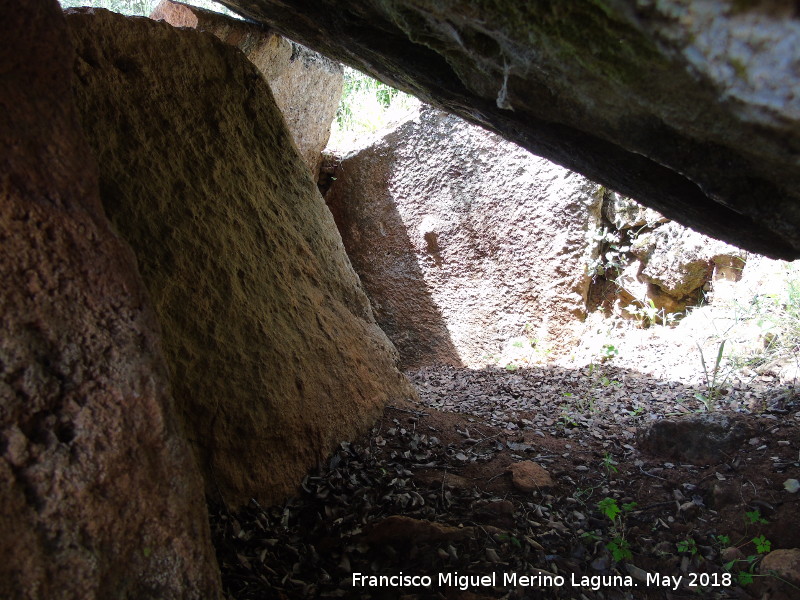 Dolmen de las Protuberancias - Dolmen de las Protuberancias. Cmara