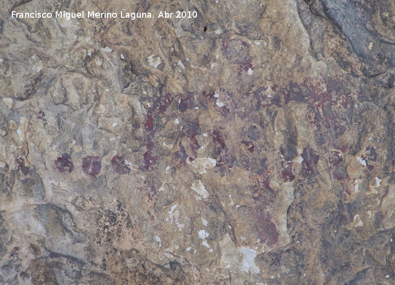 Pinturas rupestres de la Cueva de los Herreros Grupo I - Pinturas rupestres de la Cueva de los Herreros Grupo I. Figura