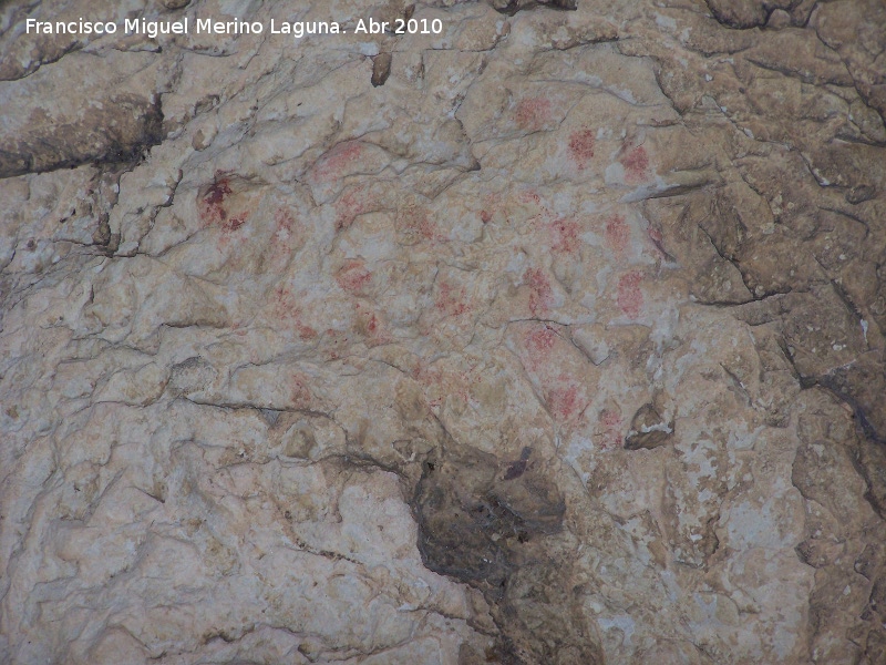 Pinturas rupestres de la Cueva de los Herreros Grupo I - Pinturas rupestres de la Cueva de los Herreros Grupo I. Puntos