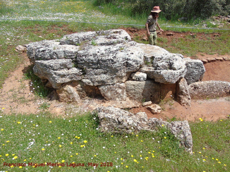 Dolmen de los Arcos - Dolmen de los Arcos. Lateral