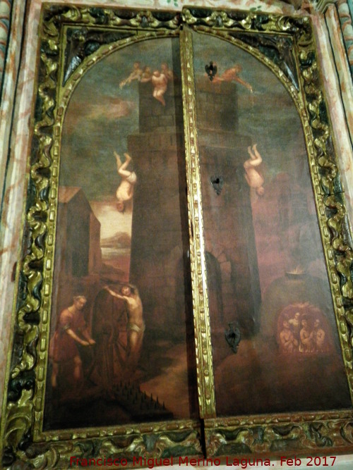 Santuario de las Reliquias - Santuario de las Reliquias. Puertas del retablo