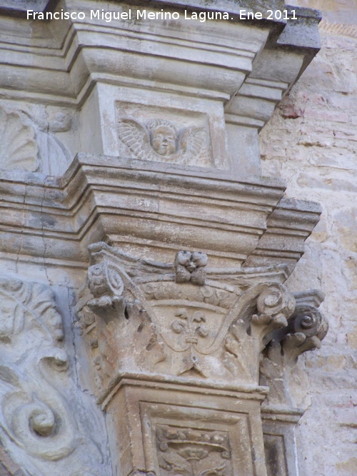 Iglesia de San Juan - Iglesia de San Juan. Capitel derecho