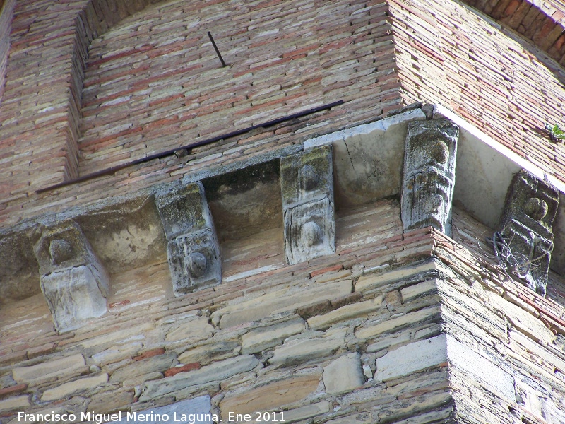 Iglesia de San Juan - Iglesia de San Juan. Canecillos