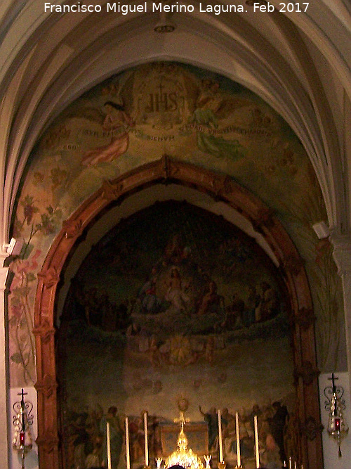 Iglesia de San Juan - Iglesia de San Juan. Frescos del Sagrario
