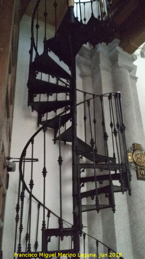 Iglesia de San Juan - Iglesia de San Juan. Escalera de caracol