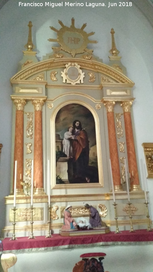 Iglesia de San Juan - Iglesia de San Juan. Altar de San Jos