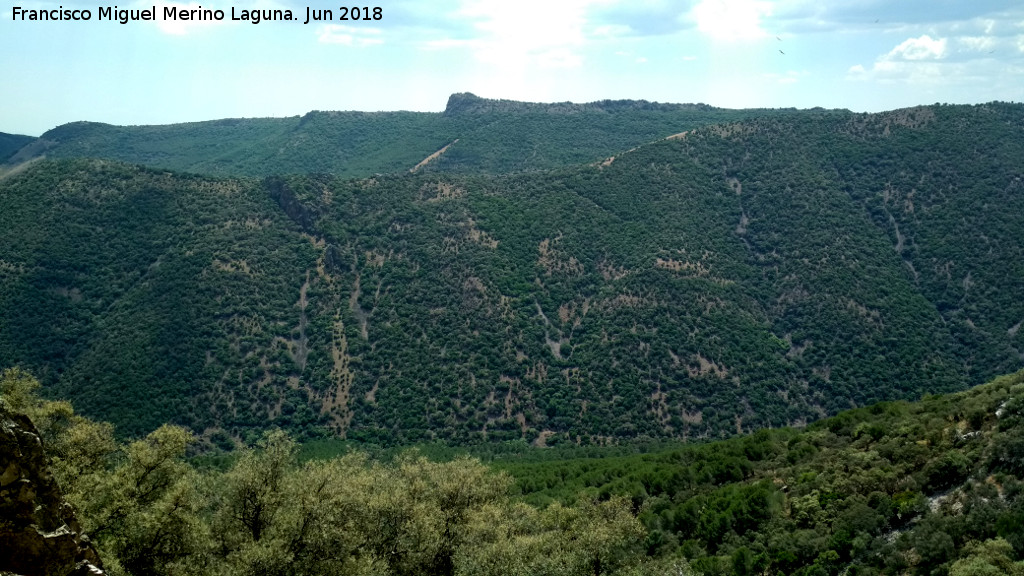 El Puntal - El Puntal. Vistas hacia la Loma del Pen del Toro