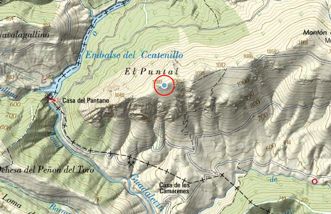 El Puntal - El Puntal. Mapa