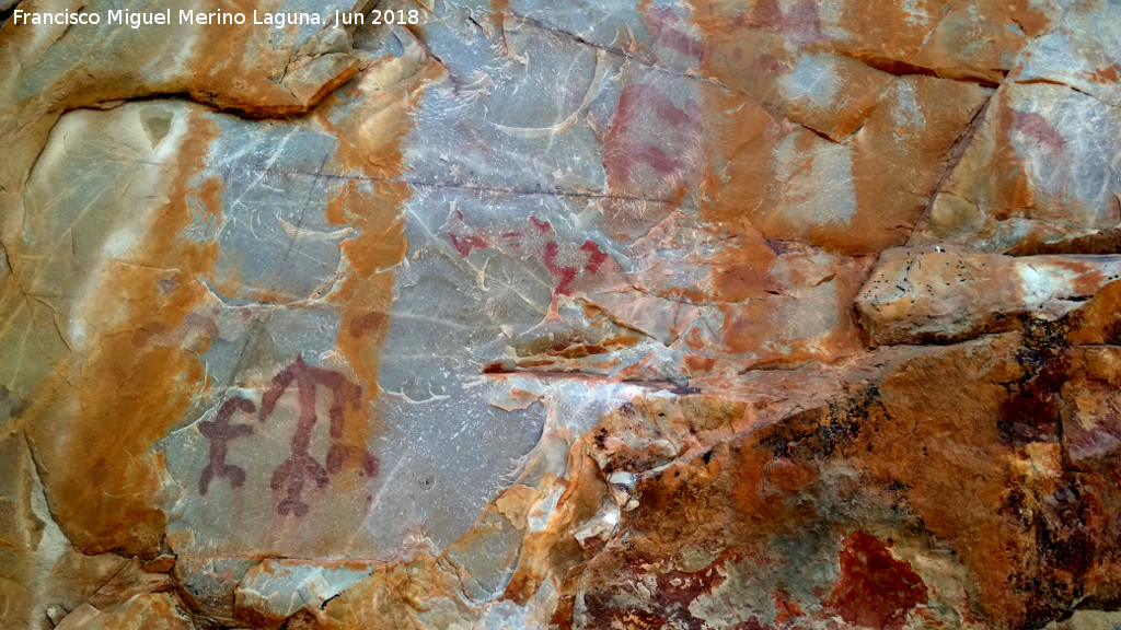 Pinturas rupestres del Puntal - Pinturas rupestres del Puntal. Grupo I
