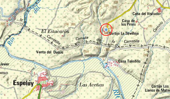 Cortijo La Sevilleja - Cortijo La Sevilleja. Mapa