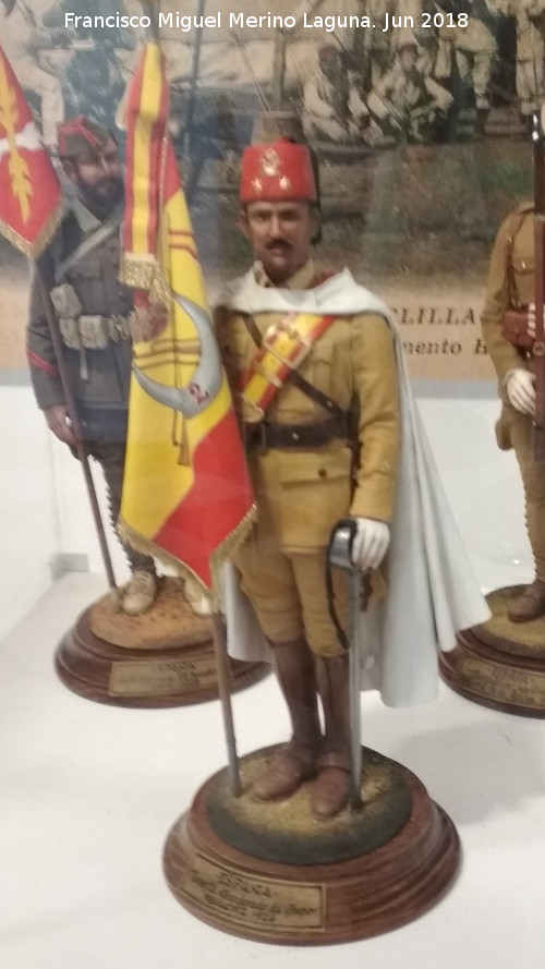 Regulares - Regulares. Soldado Regular de 1926. Exposicin en el Palacio Villardompardo - Jan