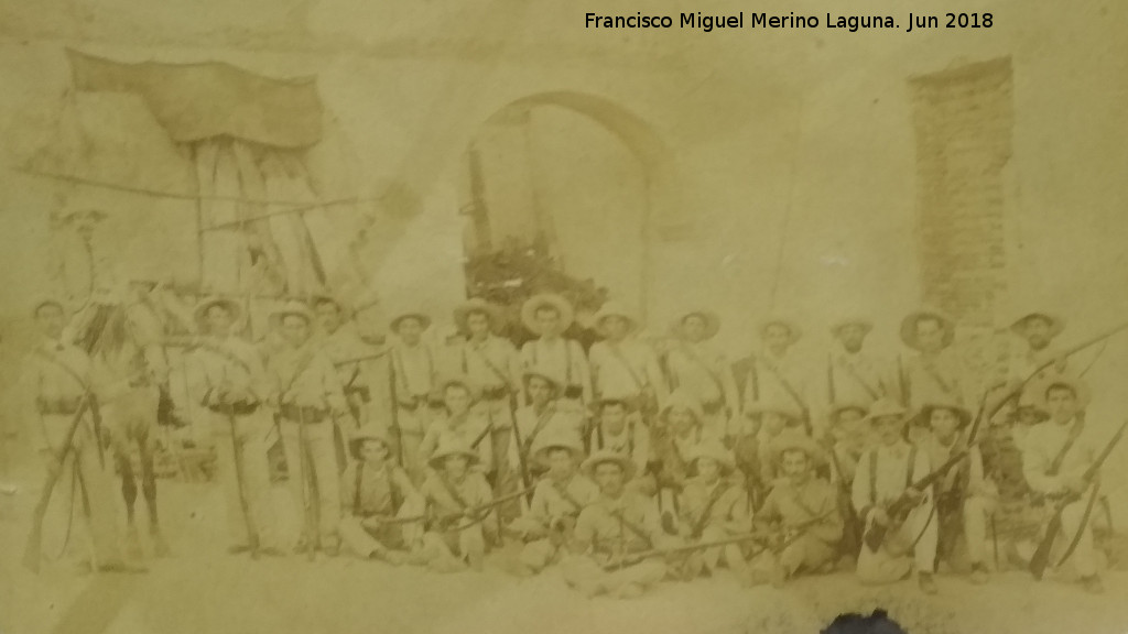 Guerra de Cuba - Guerra de Cuba. Soldados en la Campaa de Cuba 1897. Exposicin Palacio Villardompardo - Jan