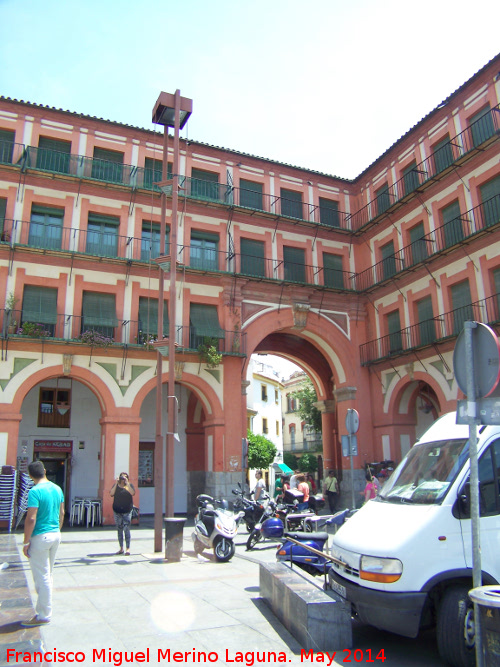 Plaza de la Corredera - Plaza de la Corredera. Puerta
