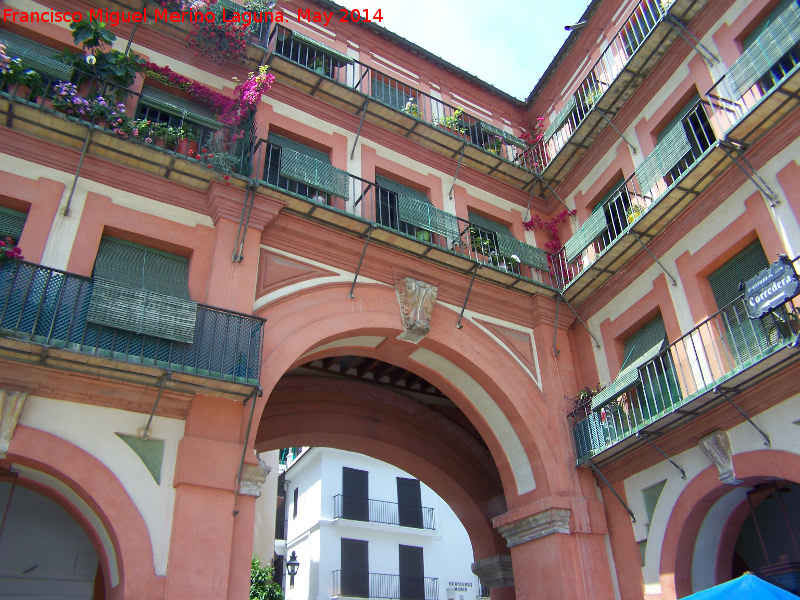 Plaza de la Corredera - Plaza de la Corredera. Puerta