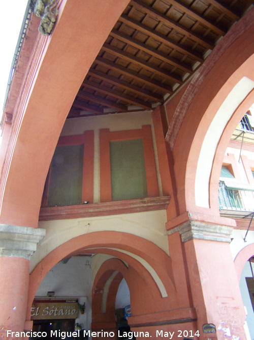 Plaza de la Corredera - Plaza de la Corredera. Puerta