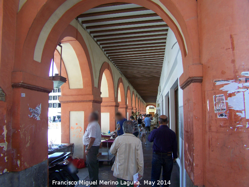 Plaza de la Corredera - Plaza de la Corredera. Soportales