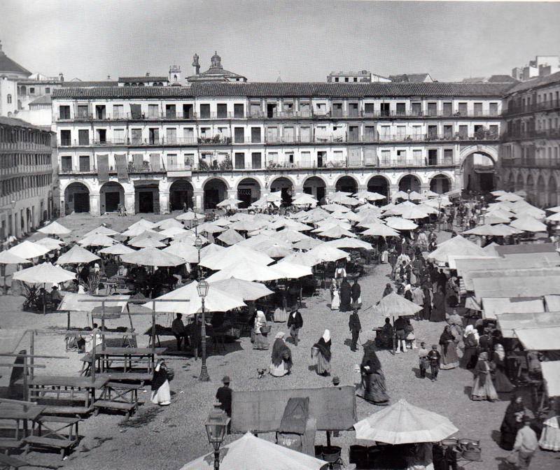 Plaza de la Corredera - Plaza de la Corredera. 1888