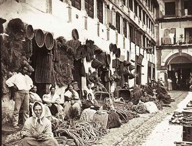 Plaza de la Corredera - Plaza de la Corredera. Foto antigua