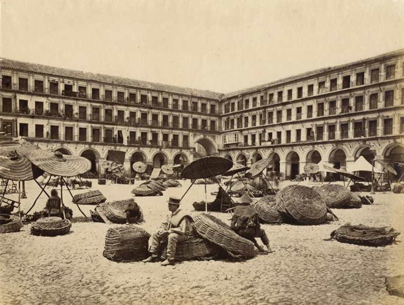 Plaza de la Corredera - Plaza de la Corredera. Foto antigua