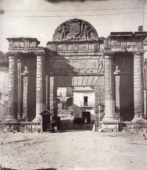 Puerta del Puente - Puerta del Puente. Foto antigua