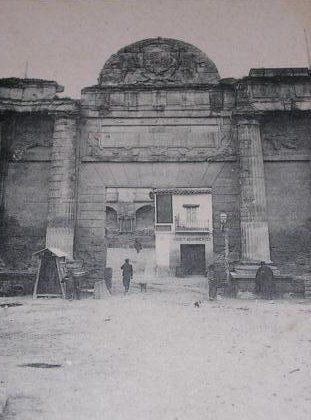 Puerta del Puente - Puerta del Puente. Foto antigua