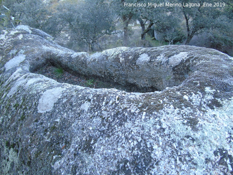 Necrpolis del Cerro de las Sepulturas - Necrpolis del Cerro de las Sepulturas. Tumba superior