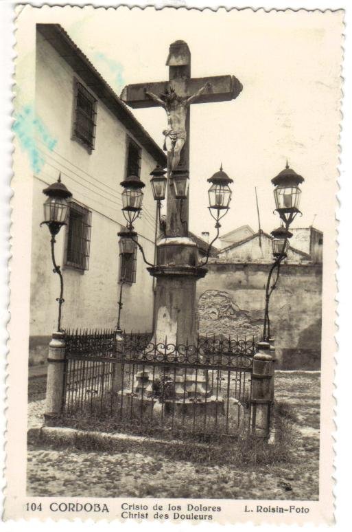 Cristo de los Faroles - Cristo de los Faroles. Foto antigua