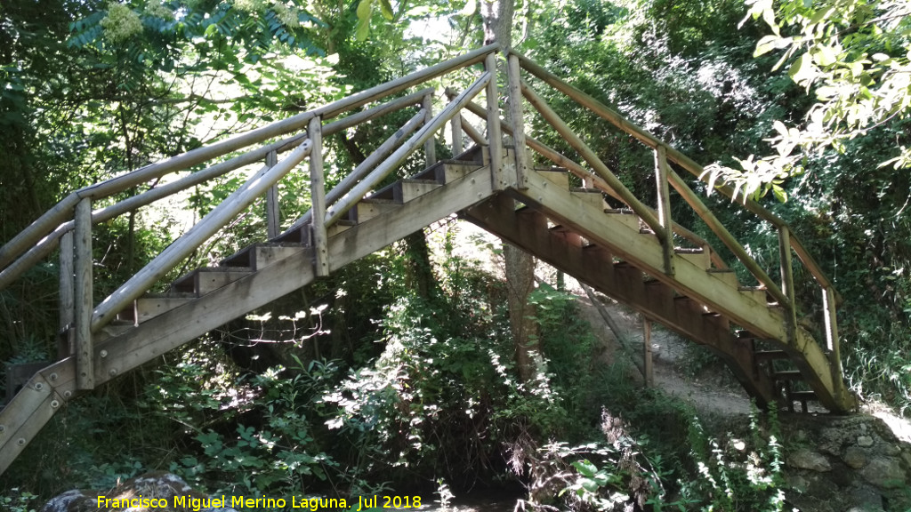 Puente de Madera Apuntado I del Cerezuelo - Puente de Madera Apuntado I del Cerezuelo. 