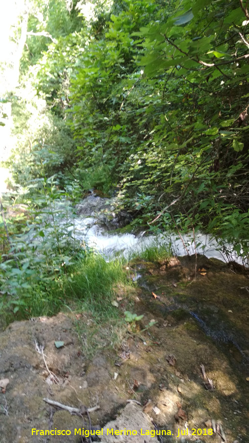 Cascada del Cerezuelo - Cascada del Cerezuelo. Parte alta