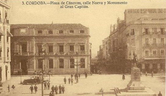 Plaza de las Tendillas - Plaza de las Tendillas. Foto antigua