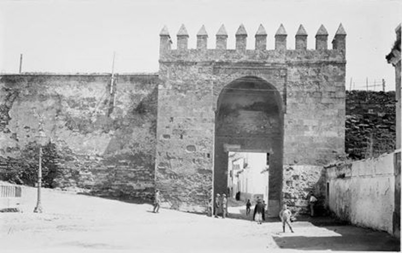 Puerta de Almodóvar - Puerta de Almodóvar. Foto antigua